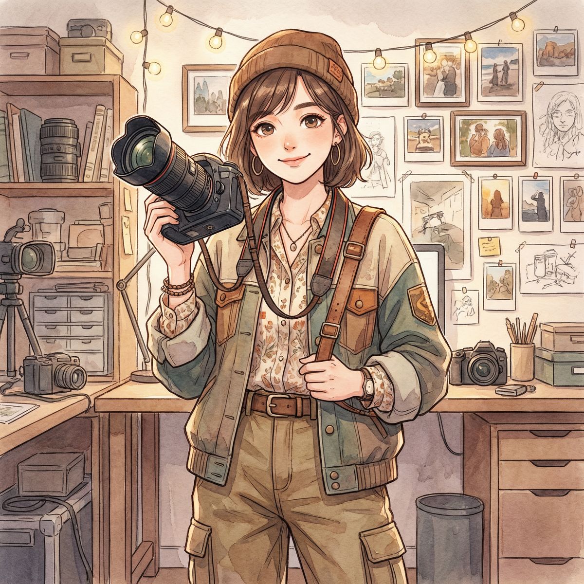 四虎漫展摄影师林雪晴